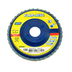 Disco Flap-Disc R 822 Suporte Plástico 115mm Grão 40 à 120 Norton