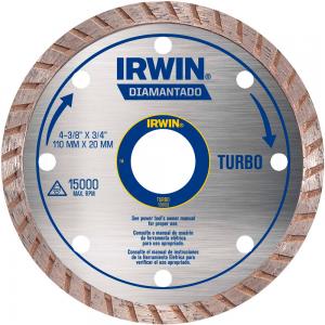 Disco Diamantado 110mm Turbo 13893 Corte Seco IRWIN