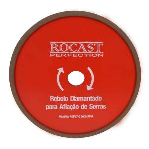 Rebolo Diamantado para Afiação de Serra 150 x 5 x 1,5 Rocast