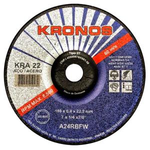 Disco de Desbaste Standard 7 x 1/4 x 7/8 Kronos	