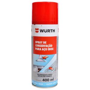 Spray para Manutenção de Aço Inox 400ml Wurth