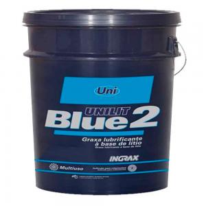 Graxa Azul Para Rolamentos Mancais Unilit Blue-2 10kg Ingrax