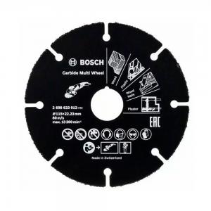 Disco 115mm para Madeira Plástico Carbide Esmerilhadeira Bosch