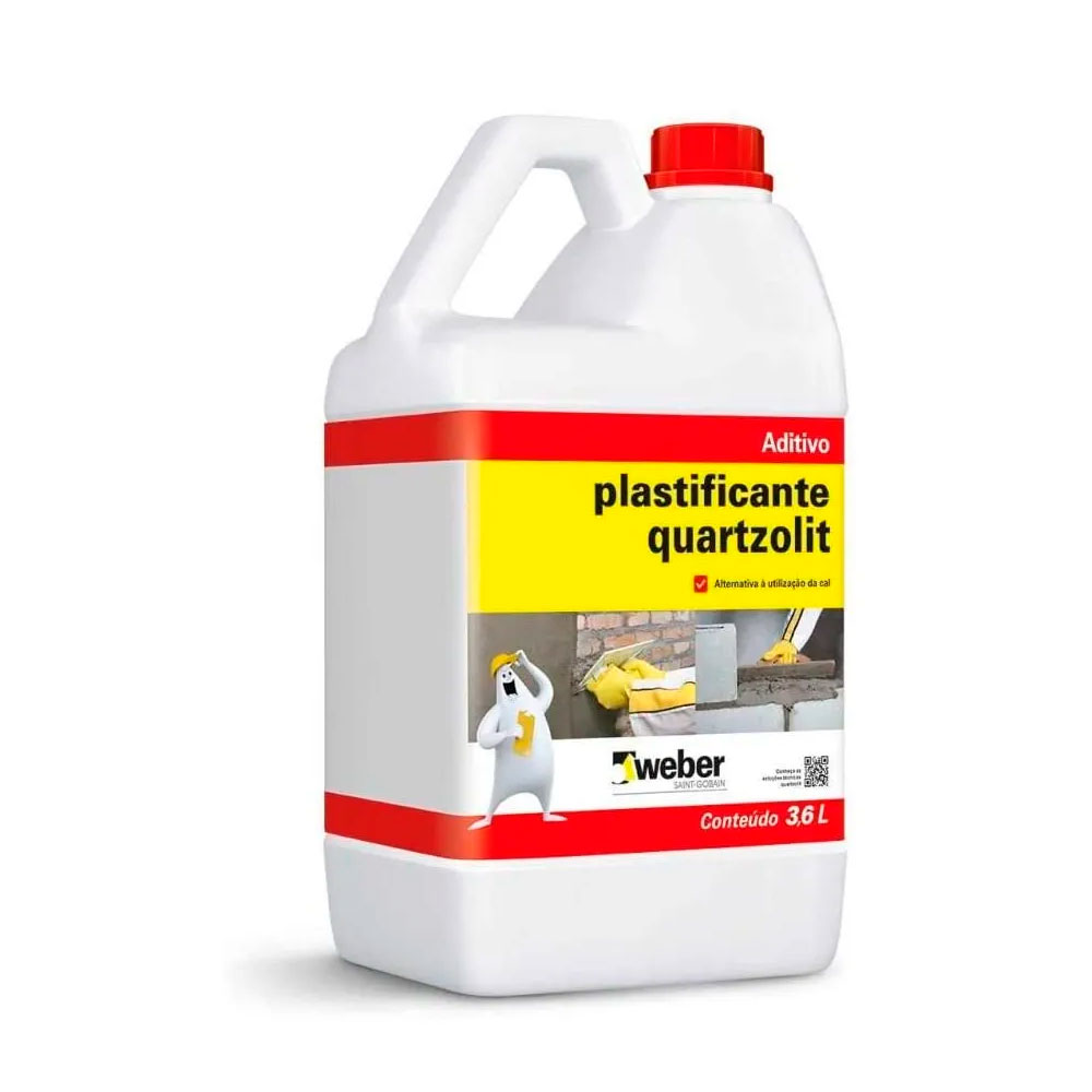 Aditivo Plastificante 3,6 litros Quartzolit