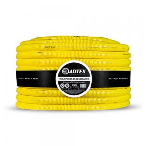 Eletroduto de PVC Corrugado Amarelo 25mm 3/4" Adtex