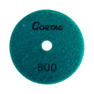 Disco Diamantado para Polimento Seco/Úmido 100mm G800 Cortag