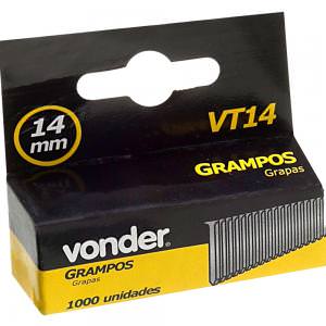 Grampo VT-14 14mm caixa c/1000 unidades - Vonder