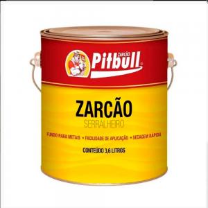 Tinta Zarcão Pit-Bull 3,6L Cinza Escuro Natrielli