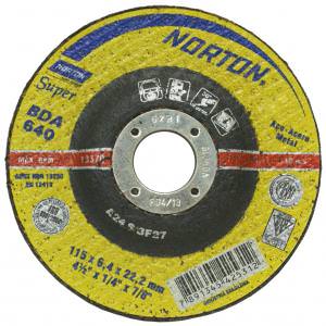 Disco de Desbaste BDA640 Super 04.1/2 polegadas Norton