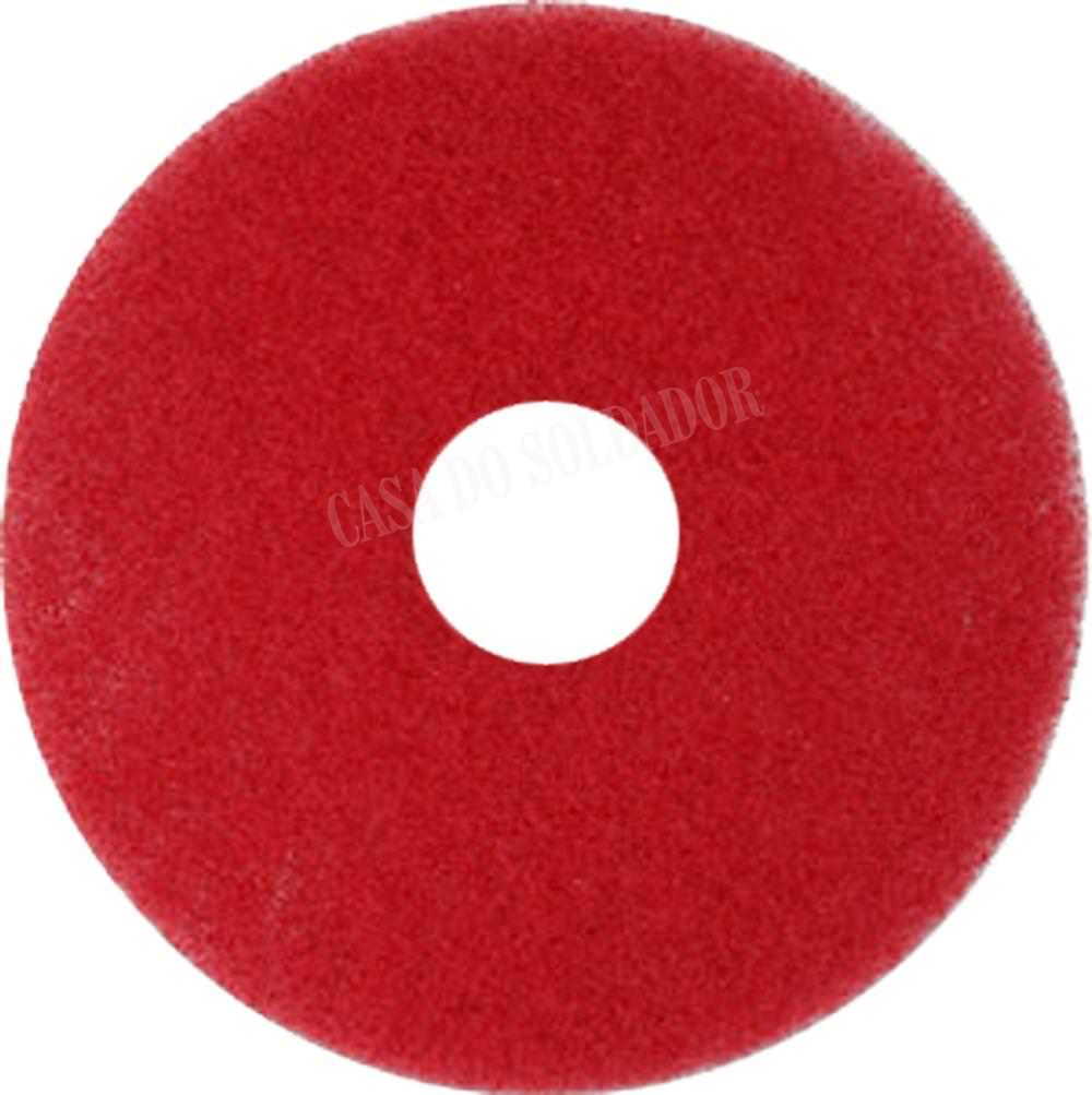 Disco para Enceradeira 350mm Vermelho - Osborn