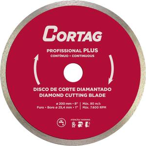 Disco Diamantado Porcelanato 200X2X25mm 60570 Cortag