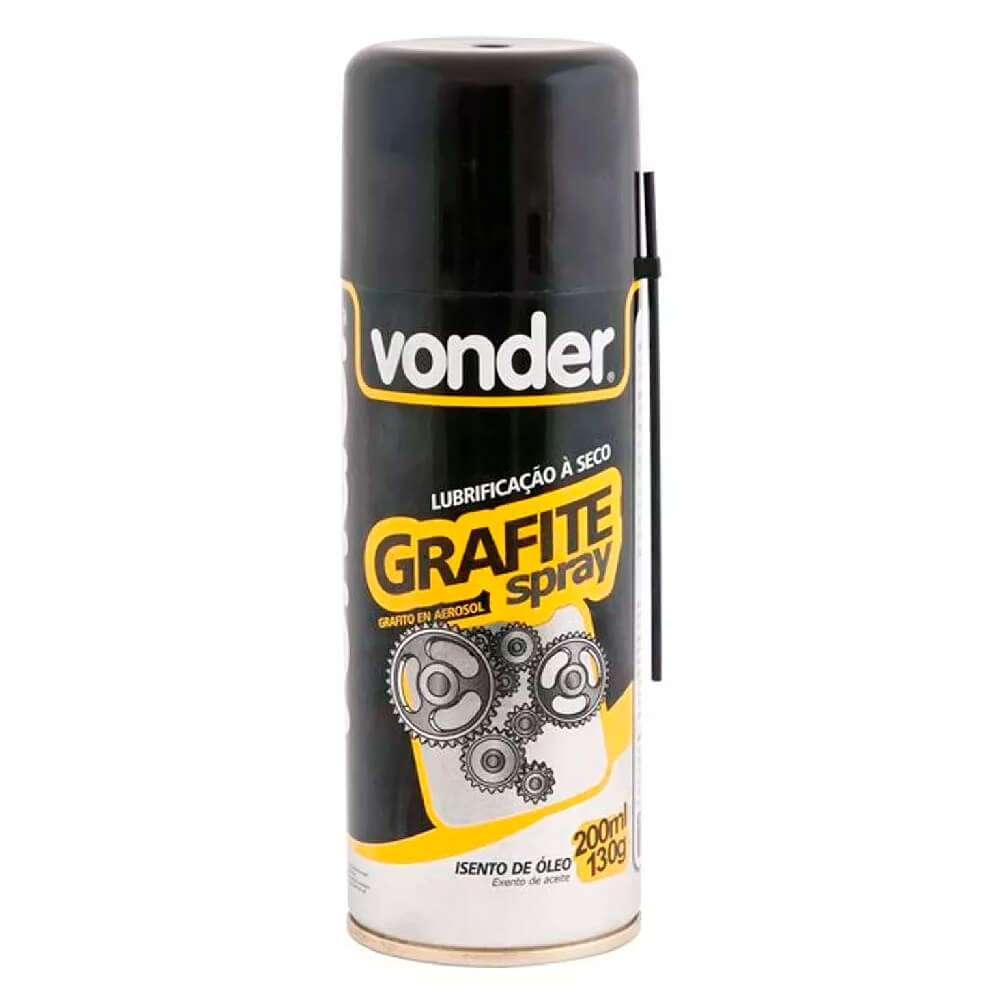 Grafite em spray 130gr - Vonder