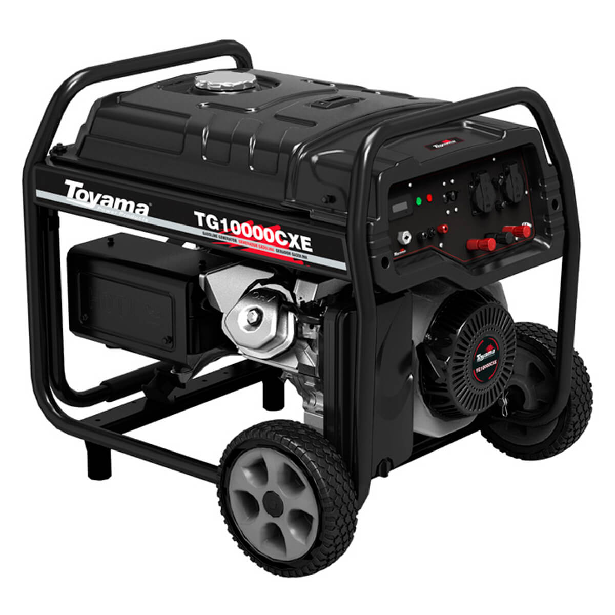 Gerador a Gasolina Monofásico Bivolt 9kva Tg10000cxe Toyama