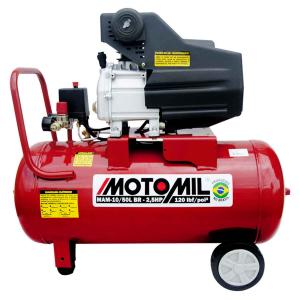 Motocompressor 10pcm 50 Litros 2,5HP Bivolt Motomil