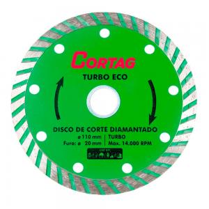 Disco Diamantado Turbo Eco 110 x 1.2 x 20mm Cortag