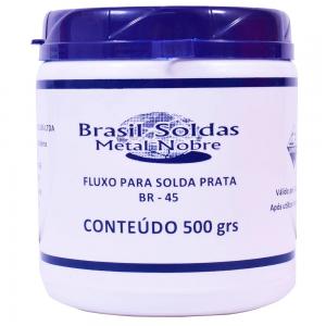 Fluxo para Solda Prata BR-45 500gr Brasil Soldas