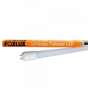 Lampada Tubolar LED 18W 6500k BV Vidro Foxlux