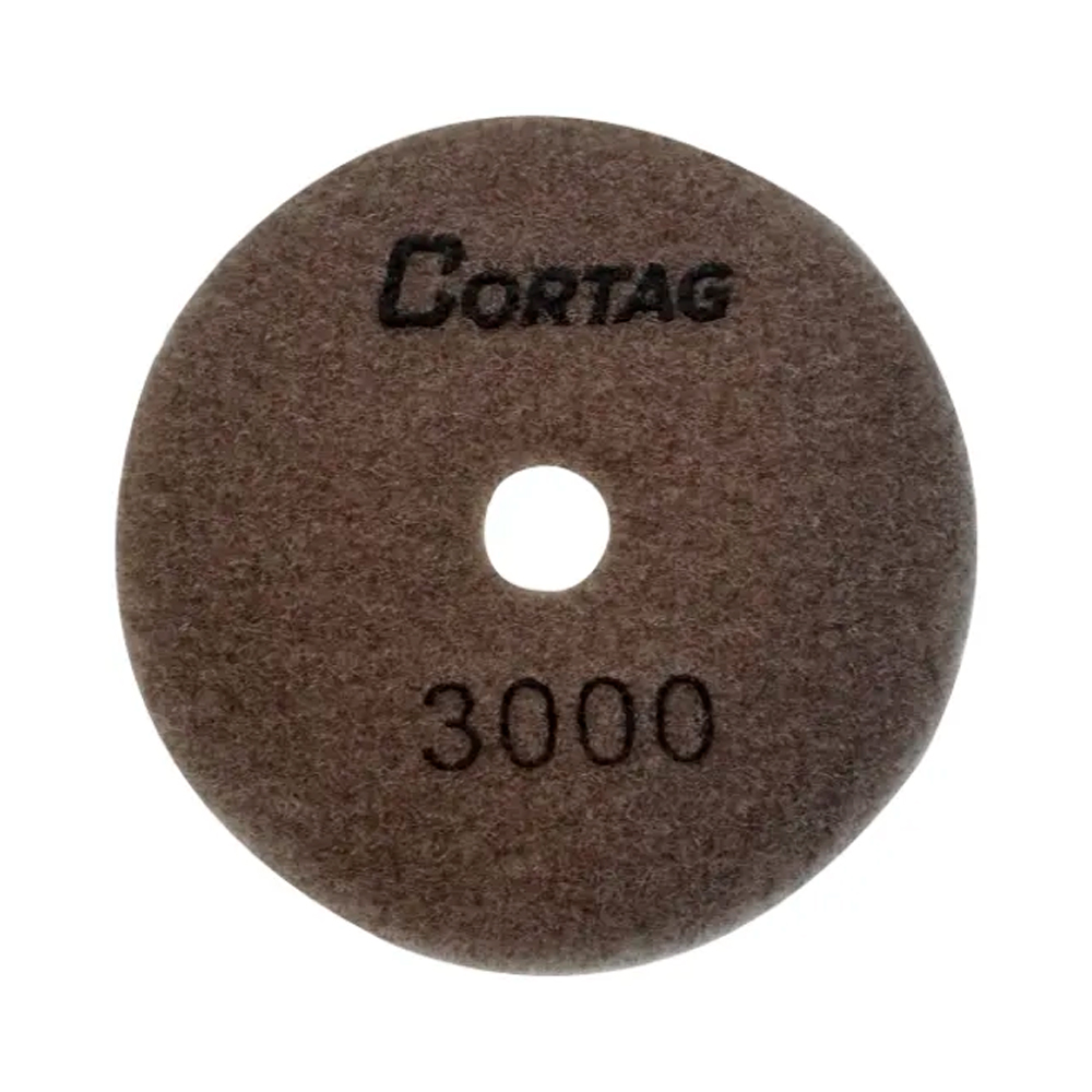 Disco Diamantado para Polimento Seco/Úmido 100mm G3000 Cortag 62151