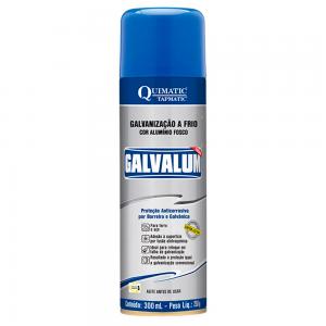 Spray GALVALUM Galvanização Aluminizada a Frio Aerossol DN1 300ml Quimatic Tapmatic