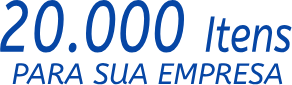 20.000 itens para a sua empresa